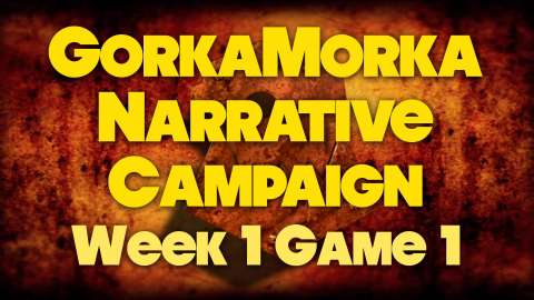 Squiggers of the Dune vs The Orks of Hazzard - Week 1 Game 1 - Gorkamorka Narrative Campaign Revisit