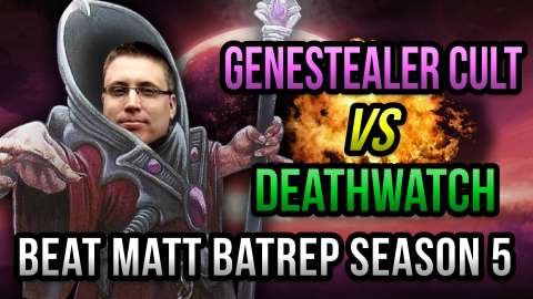 Genestealer Cult vs Deathwatch Warhammer 40k Battle Report - Beat Matt Batrep S05E42