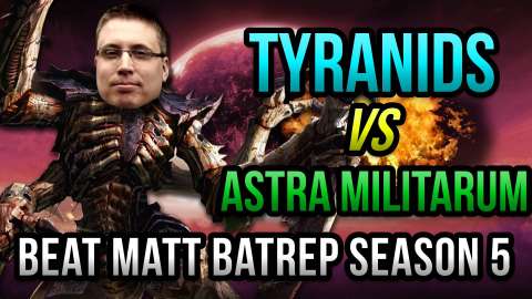 Tyranids vs Astra Militarum Warhammer 40k Battle Report - Beat Matt Batrep S05E43