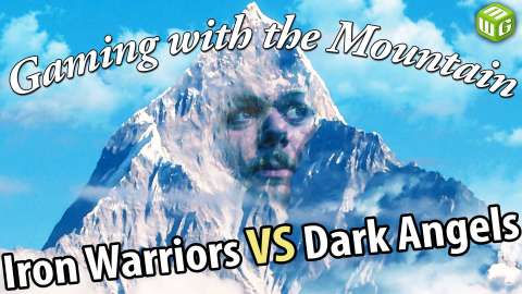 Iron Warriors vs Dark Angels Horus Heresy Battle Report Gaming with the Mountain Ep29