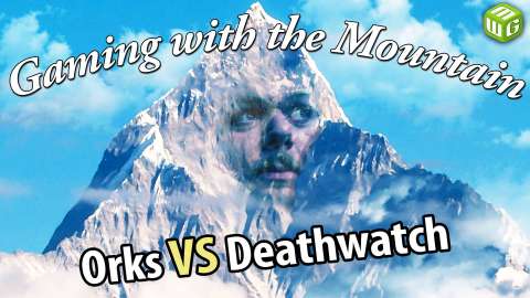 Orks vs Deathwatch Warhammer 40k Battle Report Gaming with the Mountain Ep 4k02