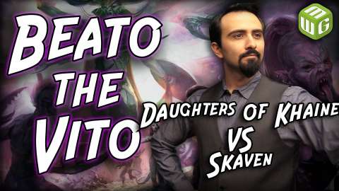 Daughters of Khaine vs Skaven Age of Sigmar Battle Report - Beato the Vito Ep14