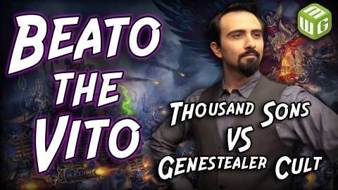 Thousand Sons vs Genestealer Cult Warhammer 40k Battle Report - Beato the Vito Ep08