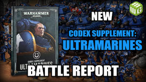 NEW Ultramarines vs Druhkari Warhammer 40K Battle Report