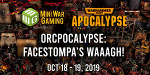 Join us for the Orcpocalypse!  October 18-19, 2019