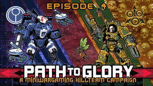 Tau vs Death Guard Path to Glory Campaign Ep 4 - Warhammer 40K Batte Report
