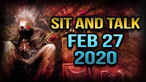 Sit and Talk Live with Vito - Feb 27 2020