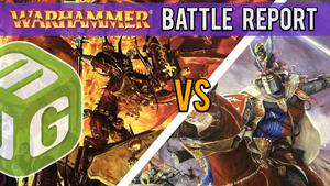 Daemons of Chaos vs Bretonnia Warhammer Fantasy Battle Report - Old World Wars Season 2 Ep 6