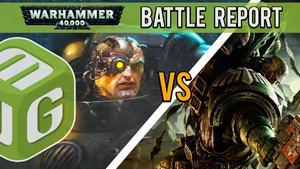 Iron Hands vs Dark Angels Warhammer 40k Battle Report Ep 14