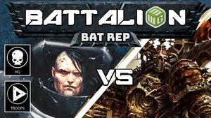 Emperor's Children vs Raven Guard Warhammer 40k Battle Report -  BatBatRep Ep 4