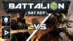 Orks vs Astra Militarum Warhammer 40k Battle Report - BatBatRep Ep 7