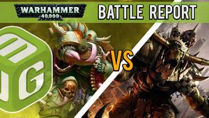 NEW Death Guard vs Orks Warhammer 40k Battle Report Ep 27