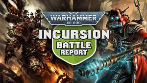 Adeptus Mechanicus vs Iron Warriors Warhammer 40k Incursion Battle Report Ep 10