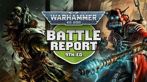 Adeptus Mechanicus vs Dark Angels Warhammer 40k Battle Report Ep 110
