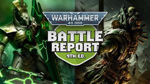 Necrons Vs Dark Angels Warhammer 40k Battle Report Ep 114