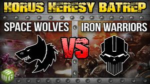 Space Wolves vs Iron Warriors Horus Heresy Battle Report 21