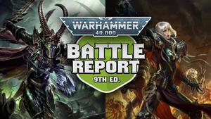 Dark Eldar vs Sisters of Battle Warhammer 40k Battle Report Ep 116