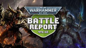 Orks vs Grey Knights Warhammer 40k Battle Report Ep 140