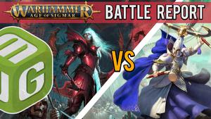 Soulblight Gravelords vs Lumineth Realm-lords Age of Sigmar Battle Report Ep 40
