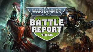 Imperial Knights vs Craftworld Eldar Warhammer 40k Battle Report Ep 169