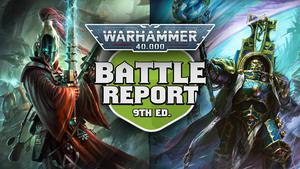 Craftworlds Aeldari vs Thousand Sons Warhammer 40k 9th Edition Battle Report Ep 187