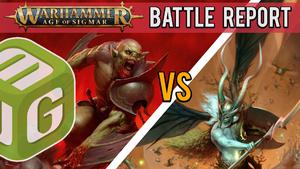 Flesh Eater Courts vs Sylvaneth Age of Sigmar 3rd Edition Battle Report Ep 92