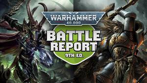 Space Wolves vs Druhkari Warhammer 40k 9th Edition Battle Report Ep 193