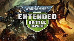 Imperial Knights vs Slaanesh Daemons Warhammer 40k Extended Battle Report