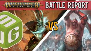 Sylvaneth vs Stonehorns  Age of Sigmar Battle Report 3.0 Ep 110