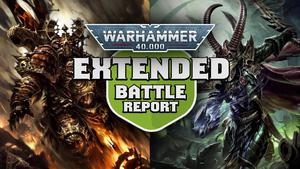 Chaos Space Marines vs Dark Eldar Warhammer 40k Extended Battle Report