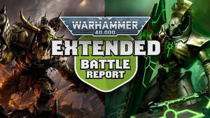 Orks vs Necrons Warhammer 40k Extended Battle Report