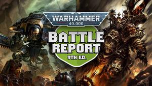 Imperial Knights vs Chaos Space Marines Warhammer 40k 9th Edition Battle Report Ep 239