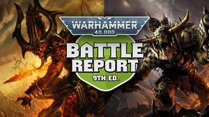 Orks vs Chaos Daemons Warhammer 40k Battle Report Ep 247