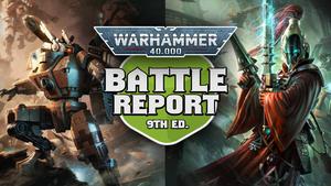 Tau vs Craftworld Eldar - Warhammer40k Battle Report Ep 253