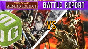 The Empire vs Dark Elves Warhammer Fantasy 8th Edition Battle Report Ep 2