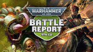 NEW Astra Militarum vs Death Guard Warhammer 40k 9th Edition Battle Report Ep 263