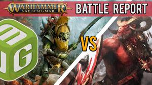 NEW Gloomspite Gitz vs Beasts of Chaos Age of Sigmar Battle Report Ep 168
