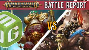 NEW Kharadron Overlords vs Slaves to Darkness Age of Sigmar 3rd Edition Battle Report Ep 176