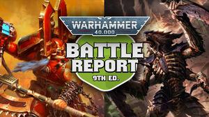 World Eaters vs Tyranids Warhammer 40 Battle Report Ep 306