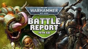 Death Guard vs Space Wolves Warhammer 40k 10th Edition Battle Report Ep 26