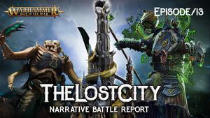 Ossiarch Bone Reapers vs Skaven Age of Sigmar Battle Report - The Lost City Ep 13