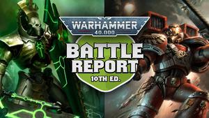 Blood Angels vs Necrons Warhammer 40k 10th Edition Battle Report Ep 36
