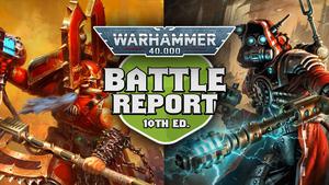 World Eaters vs Adeptus Mechanicus Warhammer 40k Battle Report Ep 38