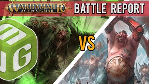 Ogor Mawtribes vs Skaven Warhammer Age of Sigmar 3rd Edition Battle Report - The Lost City Ep 26