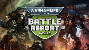 Chaos Knights vs Imperial Knights Warhammer 40k 10th Edition Battle Report Ep 44