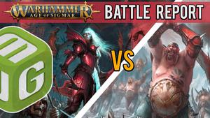 Ogor Mawtribes vs Soulblight Gravelords Warhammer Age of Sigmar Battle Report - The Lost City Ep 29