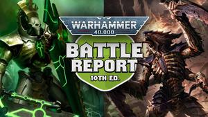 NEW Tyranids Crusher Stampede vs Necrons Warhammer 40k Battle Report Ep 54