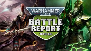 Necrons vs Harlequins Warhammer 40k 10th Edition Battle Report Ep 61