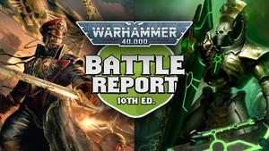 Astra Militarum vs Necrons Warhammer 40k 10th Edition Battle Report Ep 63