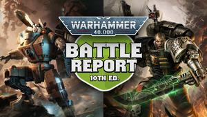 Tau vs Deathwatch Warhammer 40k 10th Edition Battle Report Ep 69